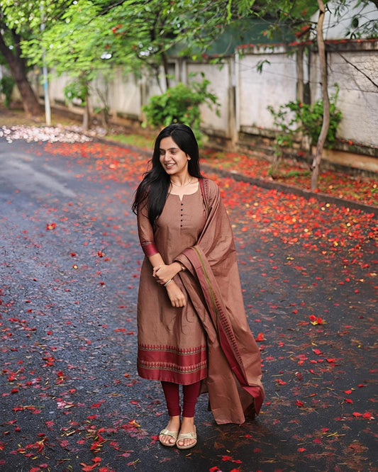 NEW ARIVELLS KASTURI SUIT SET ❣️😍❣️😍(SWSK51) - SortedMart