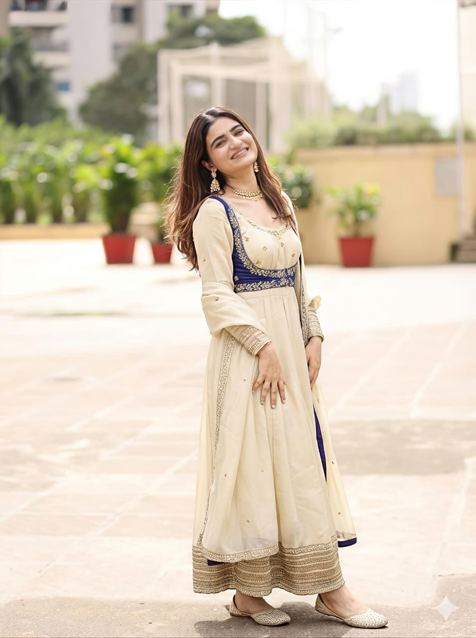 NEW LAUNCHING 3 PIECE SUIT SET WITH BEAUTIFUL YOKE (RRRD32) - SortedMart