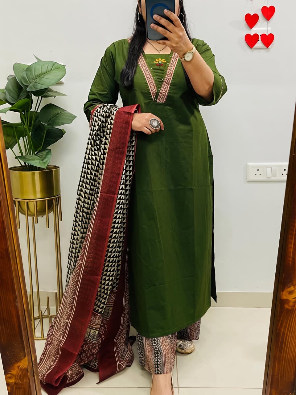 Perfect for festive wear, small functions & daily elegance (SWSK52) - SortedMart