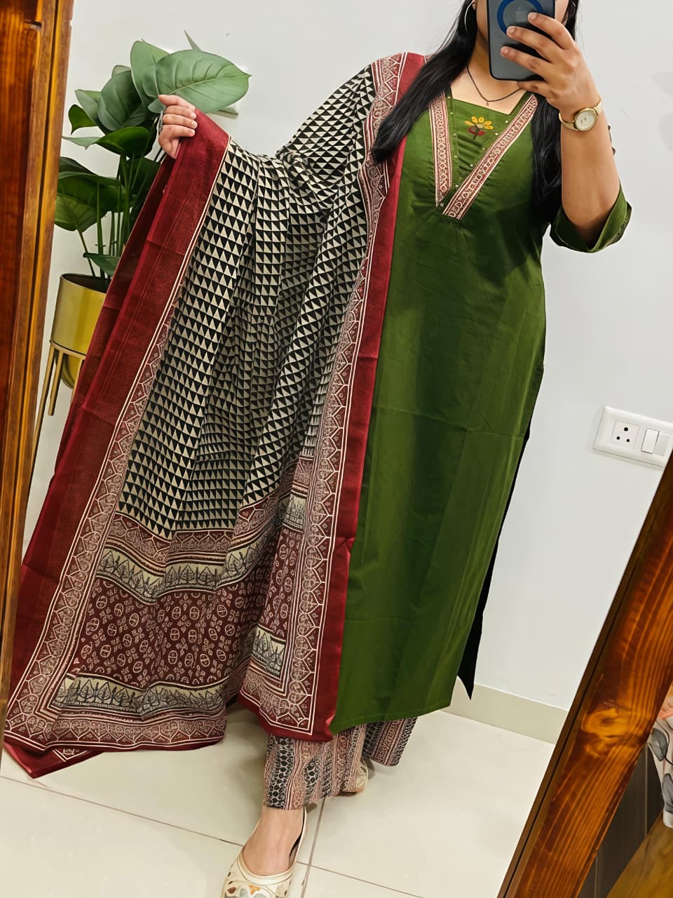 Perfect for festive wear, small functions & daily elegance (SWSK52) - SortedMart