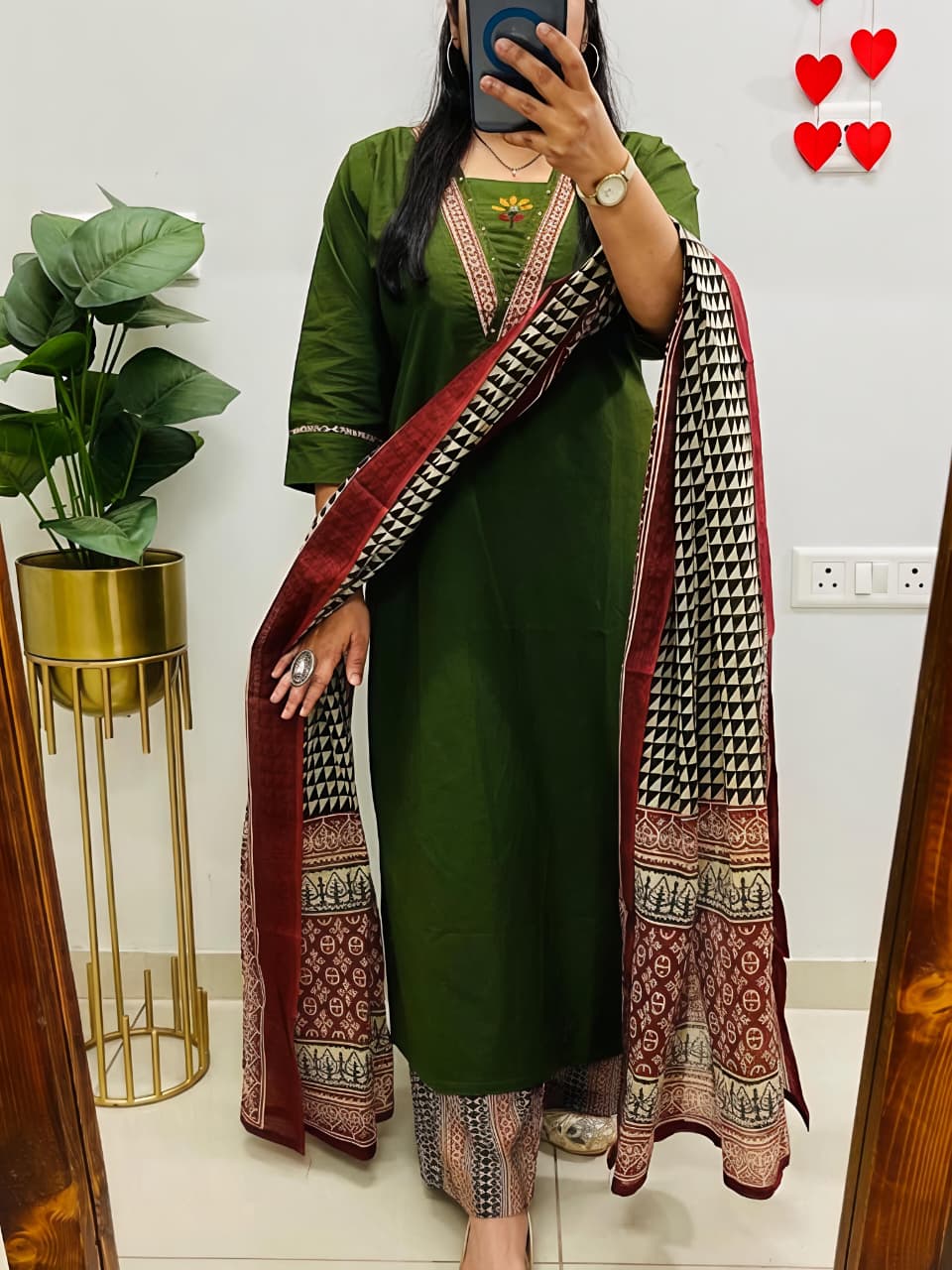 Perfect for festive wear, small functions & daily elegance (SWSK52) - SortedMart