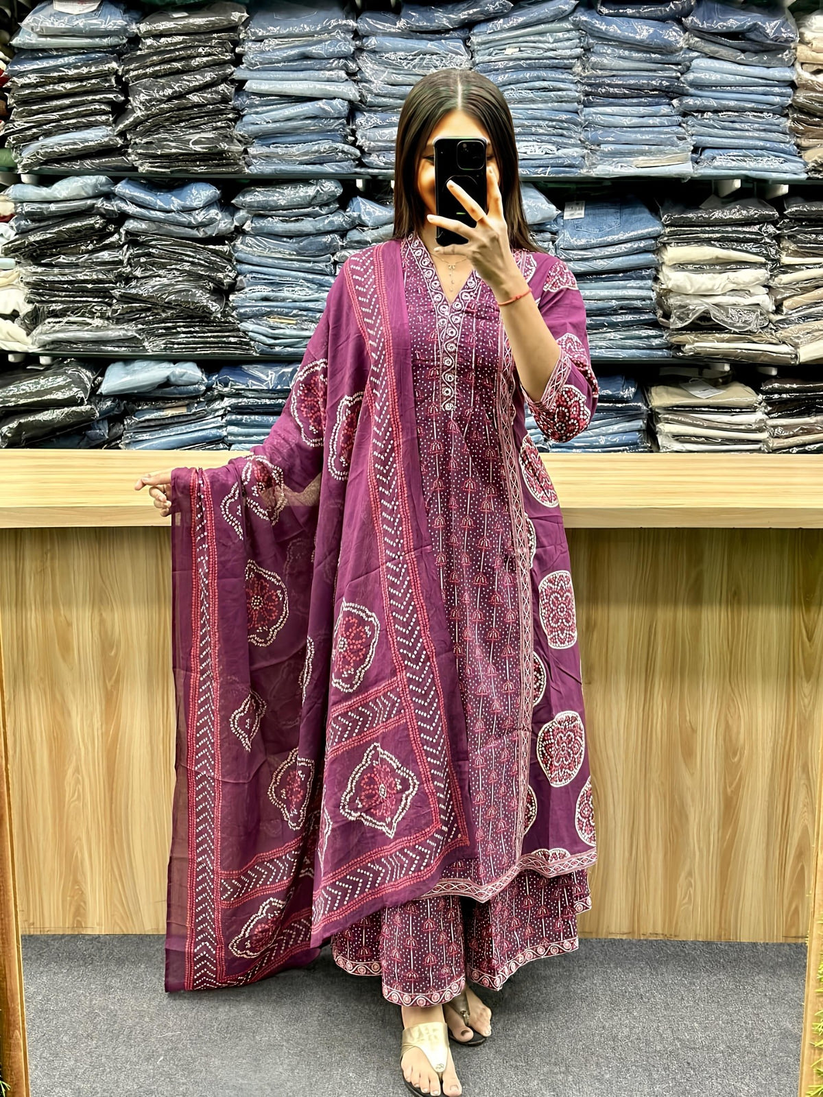 Stylish Printed Kurta Set with Dupatta for Everyday & Festive Wear(SWSK41) - SortedMart