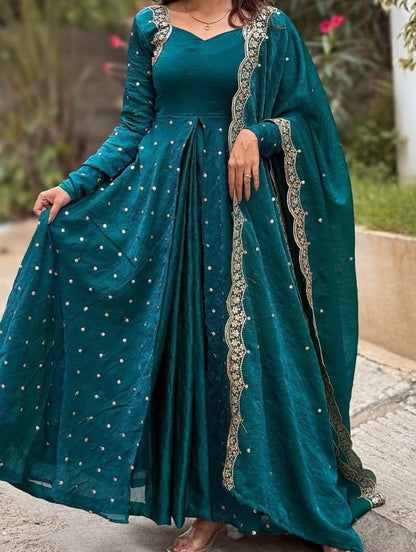 This Exquisite Georgette anarkali (RRRD30) - SortedMart